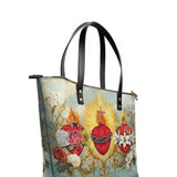 Catholight Trinity of Love Leather Tote Bags