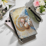 Catholight  Divine Grace and Serenity - Leather Wallet Purse