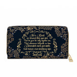 Everlasting Life Leather Wallet Purse