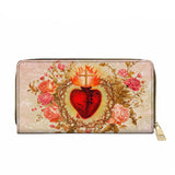 Sacred Heart of Grace Leather Wallet Purse