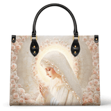 Rose Halo Devotion Leather Bag