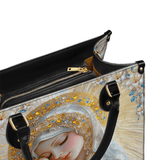 Divine Grace and Serenity Leather Bag