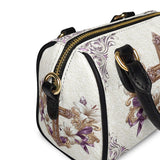 Catholight  Faith & Florals Leather Mini Satchel