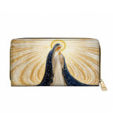 Our Lady’s Eternal Glow Leather Wallet Purse