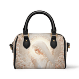 Catholight  Rose Halo Devotion Leather Mini Satchel