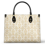 The Ave Maria Pattern Leather Bag