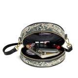 Catholight The Ascension Leather Circle Crossbody Bag