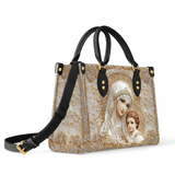 Heavenly Grace In Radiant Splendor Leather Bag