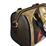 Catholight  Saint Nicholas The Patron of Generosity Leather Mini Satchel