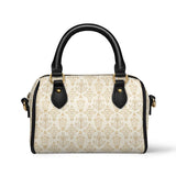 Catholight  The Ave Maria Pattern Leather Mini Satchel