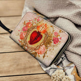 Sacred Heart of Grace Leather Wallet Purse