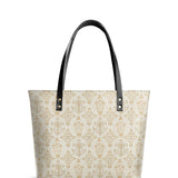 Catholight The Ave Maria Pattern Leather Tote Bags