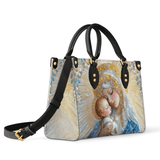 Divine Grace and Serenity Leather Bag