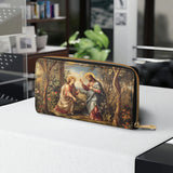 Christ and Mary Magdalene Leather Wallet Purse