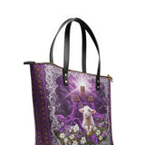 Catholight Eternal Hope Leather Tote Bag