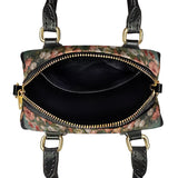 Catholight  Halo Of Roses Leather Mini Satchel