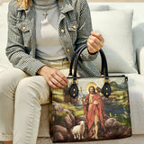 Saint John The Baptist Shepherd Leather Bag