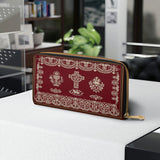 Liturgical Elegance Leather Wallet Purse