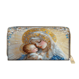 Catholight  Divine Grace and Serenity - Leather Wallet Purse