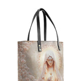 Catholight Eucharistic Grace Leather Tote Bag