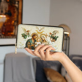 Holy Family Sacred Leather Wallet Purse