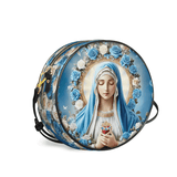 Catholight Heavenly Grace Leather Circle Crossbody Bag