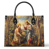 Christ and Mary Magdalene Leather Bag