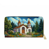 Catholight  Path to Faith Leather Wallet Purse