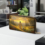 Divine Light and Love Leather Wallet Purse