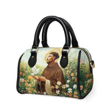 Catholight Harmony of Saint Francis Leather Mini Satchel