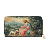 The Shepherd's Grace - Leather Wallet Purse