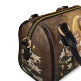 Catholight  Guardian of Faith and Purity Leather Mini Satchel