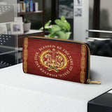 Radiance of Faith Leather Wallet Purse