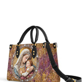 Divine Madonna and Child Tote Bag - Elegant Religious Artwork