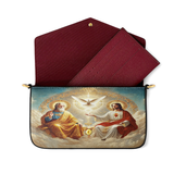 Catholight Trinity Divine The Holy Grace Envelope Chain Crossbody Bag