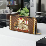 Agnus Dei Leather Wallet Purse