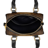 Catholight  Guardian of Faith and Purity Leather Mini Satchel