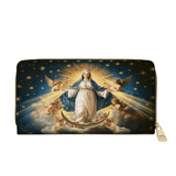 The Queen of Heaven - Leather Wallet Purse