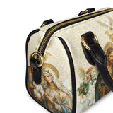 Catholight  Holy Family Sacred Leather Mini Satchel