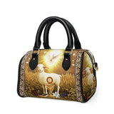 Catholight  The Lamb Of Redemption Leather Mini Satchel