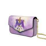 Catholight Faithful Bloom Envelope Chain Crossbody Bag