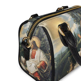 Catholight  The Divine Shepherd's Grace Leather Mini Satchel