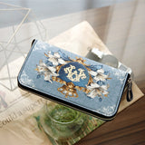 Sacred Devotion Leather Wallet Purse