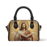 Catholight  Jesus the Savior Eternal Light Leather Mini Satchel