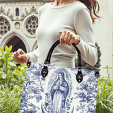 Sacré Sérénité Vierge Marie Sac en Cuir