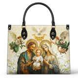 Holy Family Sacred Leather Bag