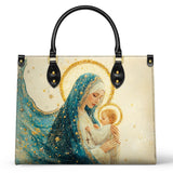 Divine Mother’s Embrace Leather Bag