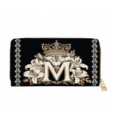 The Divine Monogram Leather Wallet Purse