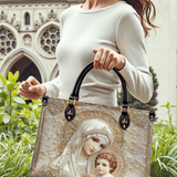 Heavenly Grace In Radiant Splendor Leather Bag