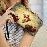 The Glorious Ascension Leather Wallet Purse